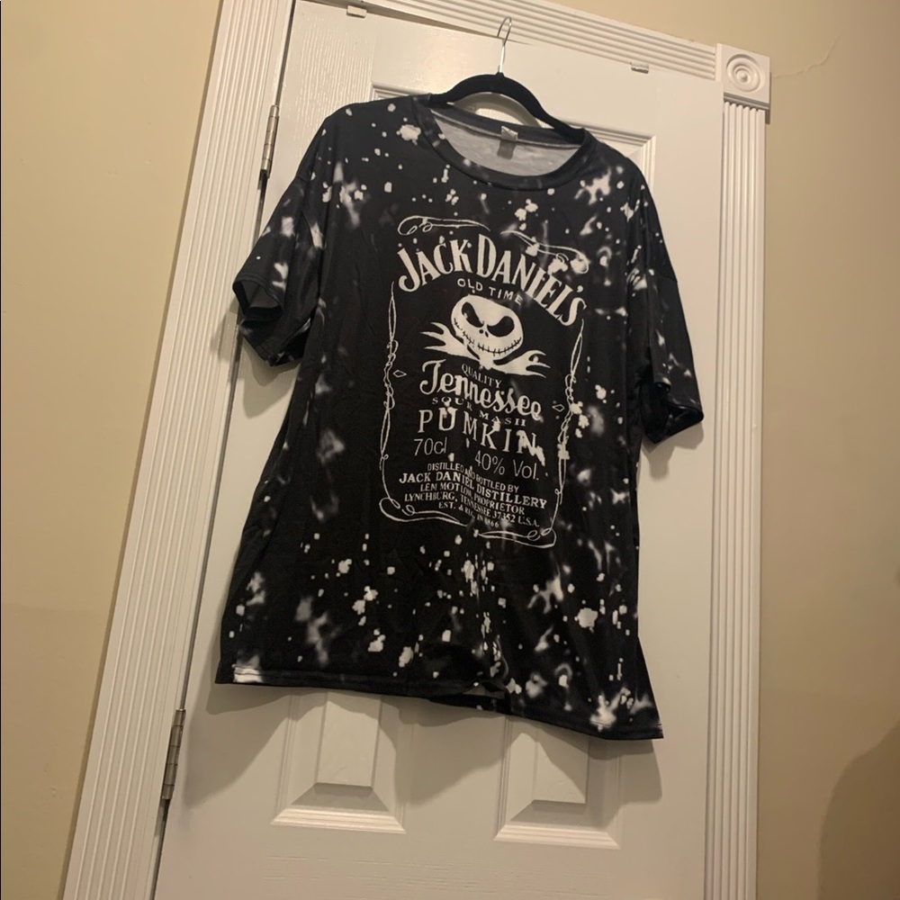 Jack Daniels Jack Skelton T Shirt